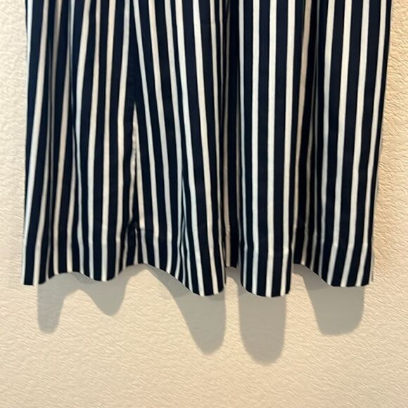 J.Crew navy and white pleated skirt with pockets Size 00 - Picture 5 of 5